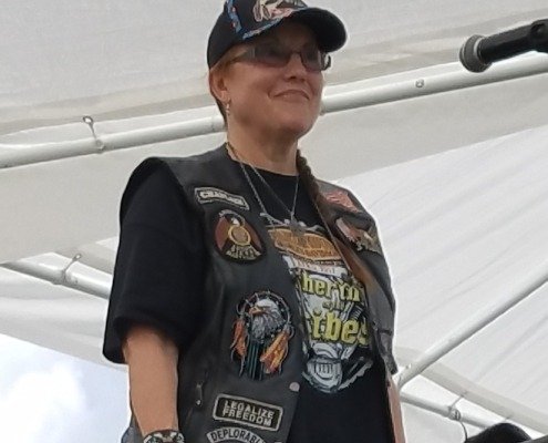 Ann M. Wolf at Trail of Tears Remembrance 2017, Clarksville, TN