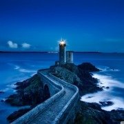 Healing & Recovery Lighthouse in Blue