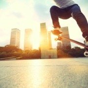 Youth Skateboarding